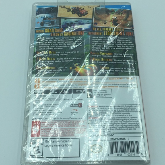 2 Nintendo Switch Rally Racers and Mission Impossible New Sealed - Picture 5 of 12